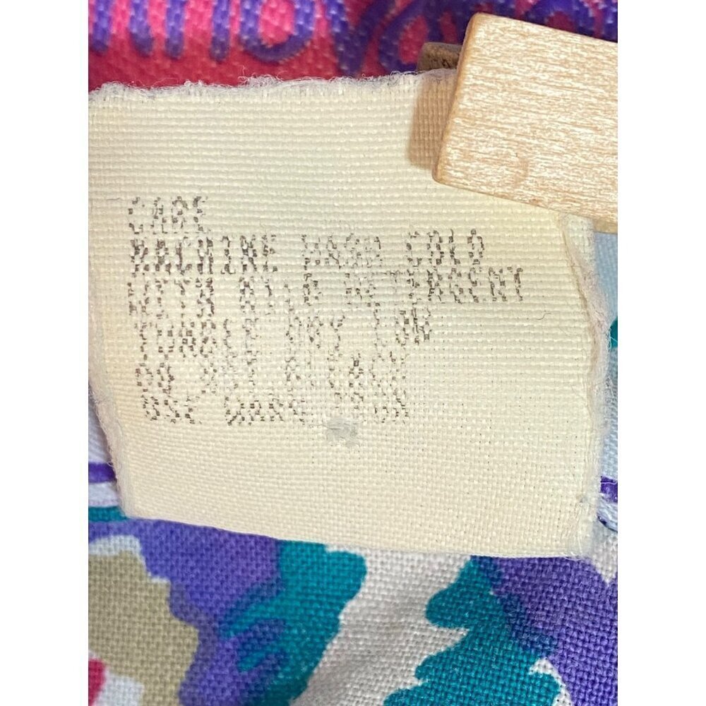 Innovations by Izzi Vintage 80's Teal Purple Jacket Women's Size Small - Picture 7 of 12